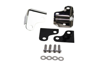 compare product Kentrol 07-18 Jeep Wrangler JK Windshield Light Mount - Polished Silver