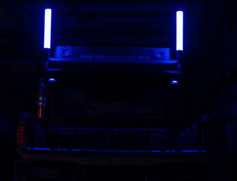 DragonFire Racing WarWhip Largos - 2 in x 2 ft RGB Quick Release - pair - My Store