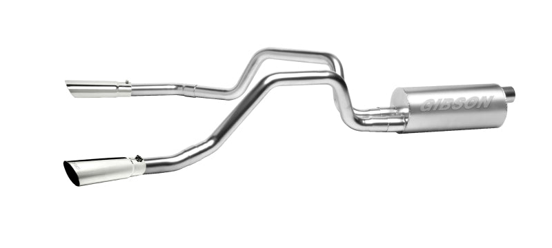 Gibson 04 - 10 Nissan Titan LE 5.6L 2.5in Cat - Back Dual Split Exhaust - Stainless - My Store