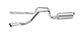 Gibson 04 - 10 Nissan Titan LE 5.6L 2.5in Cat - Back Dual Split Exhaust - Stainless - My Store