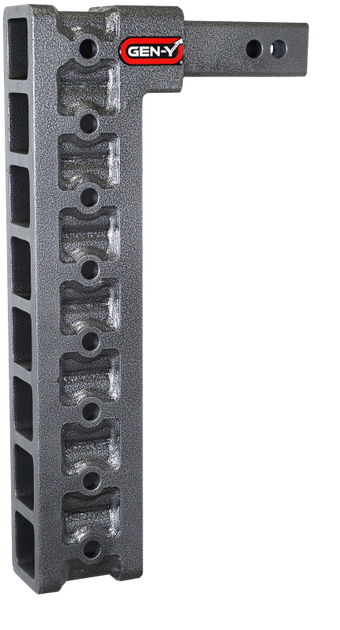 compare product Gen-Y Mega Duty 2in Shank 17.5in Drop 1.5K TW 10K Hitch w/GH-0100 Stabilizer Kit