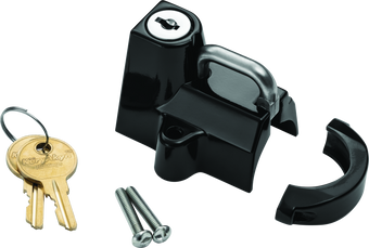 compare product Kuryakyn Universal Helmet Lock 7/8-1-1/4 Black