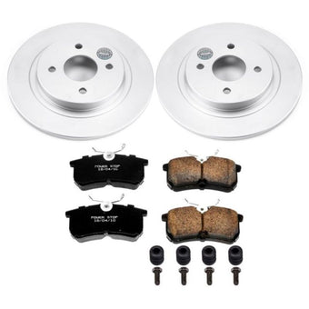 compare product Power Stop 02-04 Ford Focus Rear Z17 Evolution Geomet Coated Brake Kit