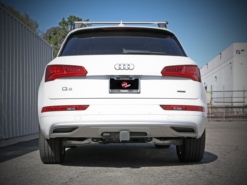 aFe MACH Force - Xp 17 - 21 Audi Q5 L4 - 2.0L (T) 3in to 2.5in Stainless Steel Cat - Back Exhaust System - My Store
