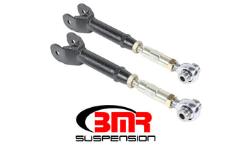 compare product BMR 16-17 6th Gen Camaro Upper Control Arms On-Car Adj. Rod Ends - Black Hammertone
