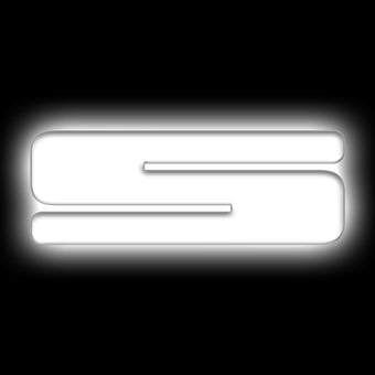 compare product ORACLE Lighting Universal Illuminated LED Letter Badges - Matte Wht Surface Finish - S