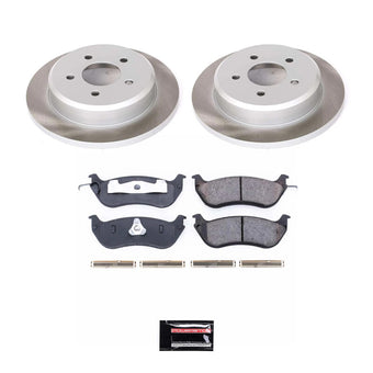 compare product Power Stop 96-02 Mercury Grand Marquis Rear Semi-Coated Rotor Kit