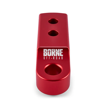 compare product Borne Off-Road CNC Hitch Receiver Shackle 2in Red