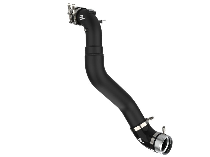 aFe BladeRunner 21 - 22 Ford F - 150 Ecoboost V6 - 3.5L(tt) Aluminum Hot and Cold Charge Pipe Kit Black - My Store