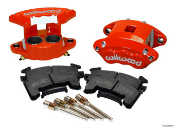 compare product Wilwood D154 Front Caliper Kit - Red 1.62 / 1.62in Piston 1.04in Rotor