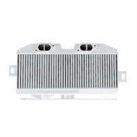Mishimoto Subaru 08 - 15 WRX STi Top - Mount Intercooler Kit - Powder Coated Silver & Black Hoses - My Store