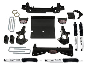 compare product Tuff Country 01-06 Chevy Silverado 1500HD 4x4 4in Lift Kit (w/3pc Sub Frame SX8000 Shocks)
