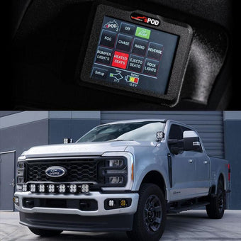 compare product sPOD 2023+ Ford F250/F350 Super Duty BantamX Touchscreen Vehicle Power Management Kit