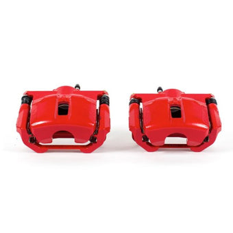 compare product Power Stop 09-14 Nissan Maxima Front Red Calipers w/Brackets - Pair