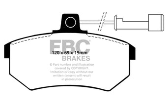 compare product EBC Brakes Greenstuff 2000 Series Sport Pads