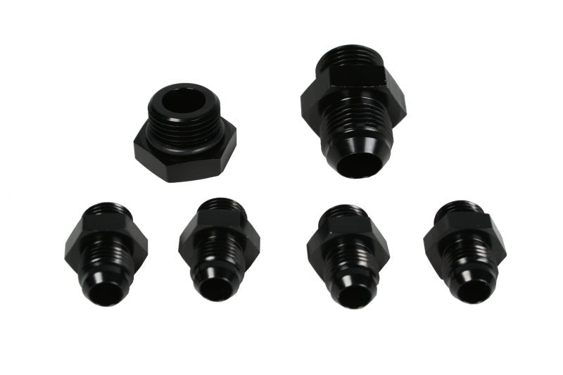 Aeromotive A4 Regulator Fitting Kit (for two (2) carbs) (4) AN - 06/(1) AN - 10/(1) AN - 10 Plug) - My Store