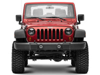 Raxiom 97 - 18 Jeep Wrangler TJ/JK Axial Series LED Daymaker Headlights - Black Housing (Clear Lens) - My Store