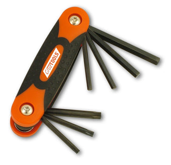 compare product CruzTOOLS Folding Hex/Torx Key Set for Harley-Davidson Motorcycles