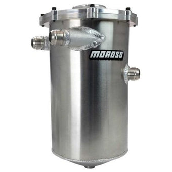 compare product Moroso MMPS Split Top 16in Tall 8in Dia 7.5qt Dry Sump Tank