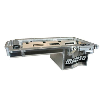 compare product Moroso GM LV1 Rear Sump 6 in Deep Road Race Baffle Oil Pan