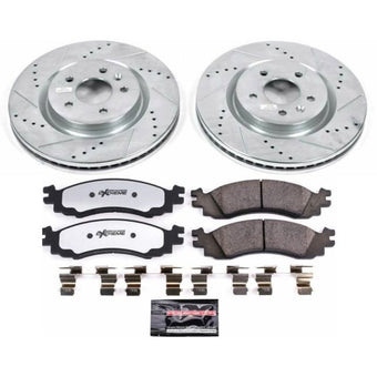 compare product Power Stop 11-12 Ford Taurus Front Z36 Truck & Tow Brake Kit