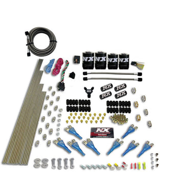 compare product Nitrous Express 8 Cyl Shark Direct Port 4 Solenoids Nitrous Kit (200-600HP) w/o Bottle