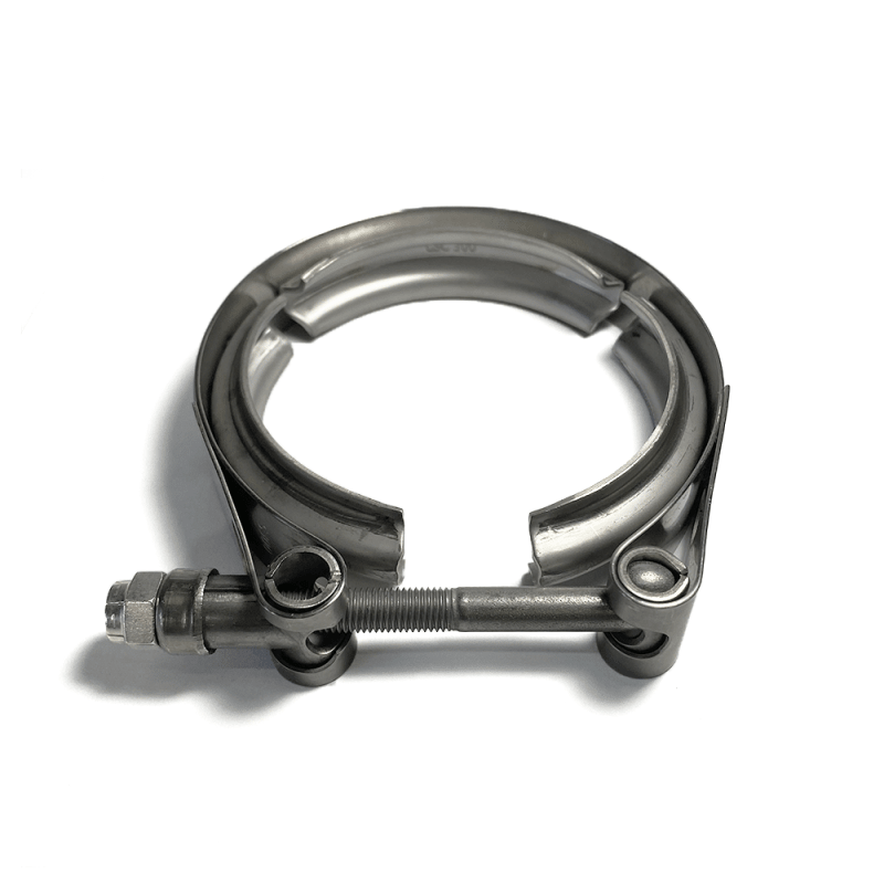 Ticon Industries 5in Stainless Steel V - Band Clamp for GT47 - 55 Undivided Housing - My Store