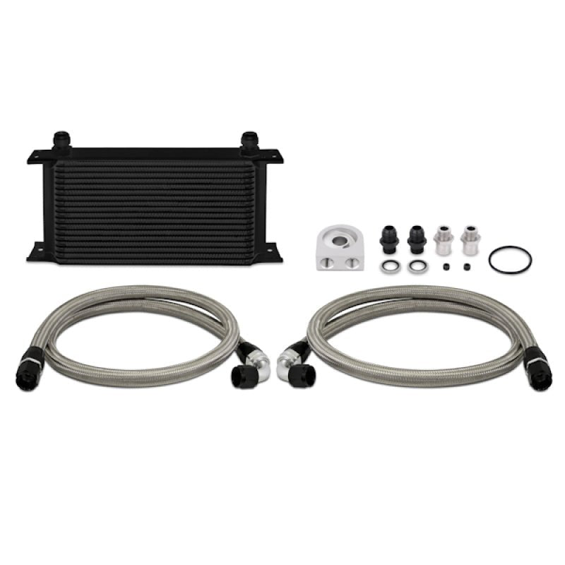 Mishimoto Universal 19 Row Oil Cooler Kit - Black - My Store