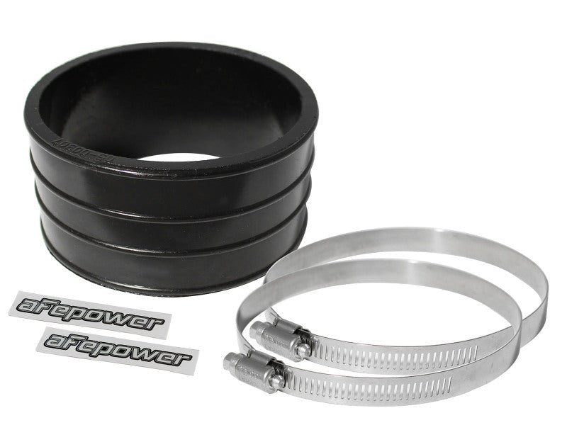 aFe Magnum FORCE Intake Coupling Kit (3 - 1/2 IN ID x 2 IN L) Straight Coupler - Black - My Store