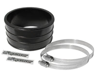aFe Magnum FORCE Intake Coupling Kit (3 - 1/2 IN ID x 2 IN L) Straight Coupler - Black - My Store