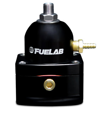 compare product Fuelab 515 EFI Adjustable FPR Large Seat 25-90 PSI (2) -10AN In (1) -6AN Return - Black