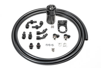 compare product Radium Engineering Single Catch Can 8AN Kit Fluid Lock