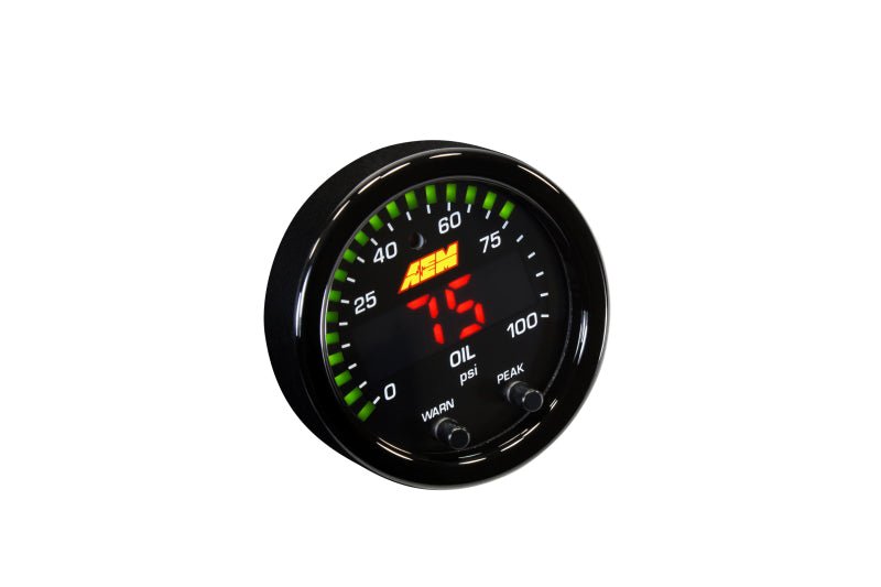 AEM X - Series Pressure 0 - 100psi Gauge Kit - My Store