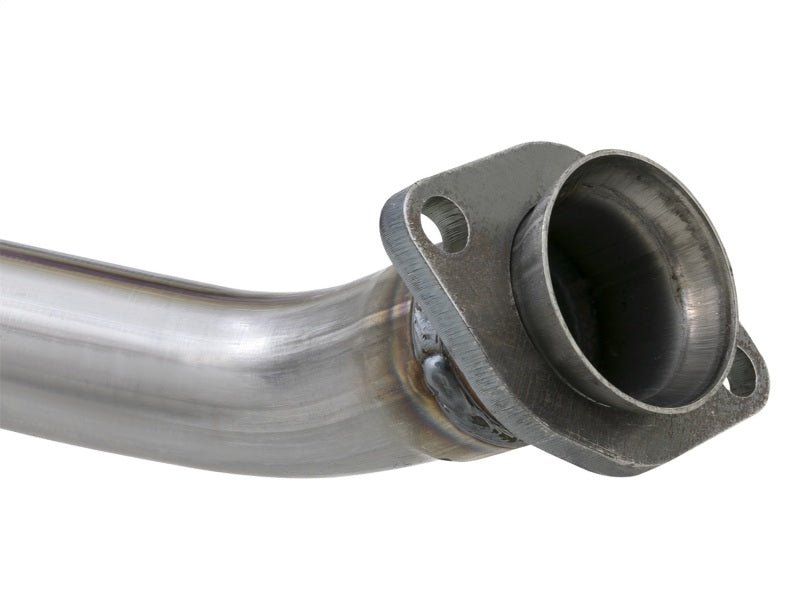 aFe POWER Twisted Steel Y - Pipe w/ Loop Relocation Pipe 12 - 18 Jeep Wrangler (JK) V6 3.6L - My Store