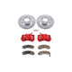Power Stop 94 - 97 Eagle Talon Front Z26 Street Warrior Brake Kit w/Calipers - My Store