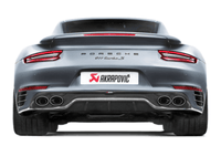 Akrapovic 16 - 17 Porsche 911 Turbo/Turbo S (991.2) Slip - On Line (Titanium) (Req. Tips/Diffuser) - My Store