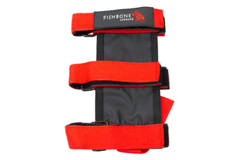 compare product Fishbone Offroad Padded Roll Bar Red Fire Extinguisher Holder