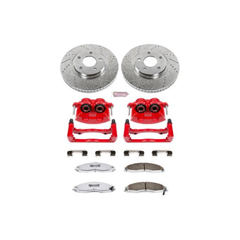 compare product Power Stop 98-02 Chevrolet Camaro Front Z26 Street Warrior Brake Kit w/Calipers