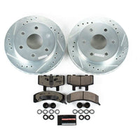 Power Stop 99 - 00 Cadillac Escalade Front Z36 Truck & Tow Brake Kit - My Store