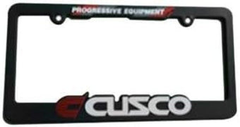 compare product Cusco License Plate Frame Black USDM Spec Limited