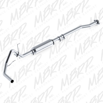 compare product MBRP 2011-2014 Ford F150 V6 EcoBoost 3in Cat Back Single Side AL P Series Exhaust