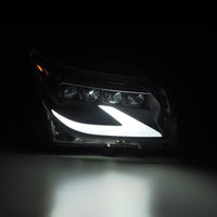 AlphaRex 14 - 19 Lexus GX 460 NOVA LED Projector Headlights Plank Style Black w/Activ Light/Seq Signal - My Store