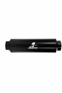 Aeromotive In - Line Filter - AN - 16 10 Micron Microglass Element Extreme Flow - My Store