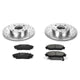Power Stop 90 - 91 Honda Civic Front Z23 Evolution Sport Brake Kit - My Store