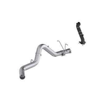 compare product MBRP 15-16 Chevy Silverado / GMC Sierra 2500/3500HD 4in OD CatBack Single Side Exit w/ Downpipe - AL