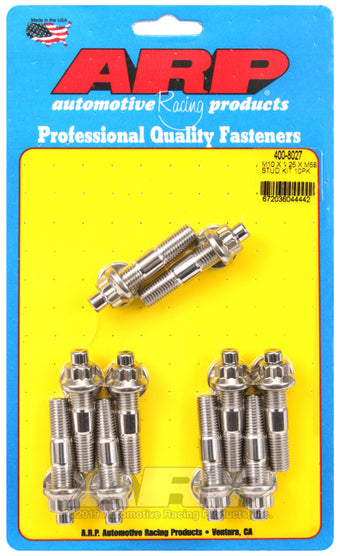 compare product ARP M10 x 1.25 x 55mm Broached Stud Kit (10pcs)