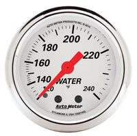 AutoMeter Gauge Kit 5 Pc. 3 - 1/8in. & 2 - 1/16in. Mech. Speedo. Wtmp & Oilp Arctic Wht - My Store