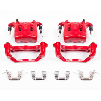 compare product Power Stop 08-12 Infiniti EX35 Front Red Calipers w/Brackets - Pair