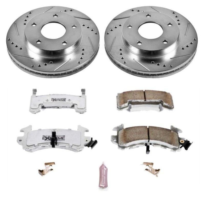Power Stop 79 - 85 Buick Riviera Front or Rear Z26 Street Warrior Brake Kit - My Store