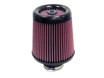 compare product K&N Filter Universal X-Stream Clamp-On Round Tprd 2.5in Flng ID x 6in Base OD x 5in Top OD x 6.5in H